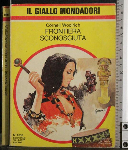 Frontiera sconosciuta - Cornell Woolrich - copertina