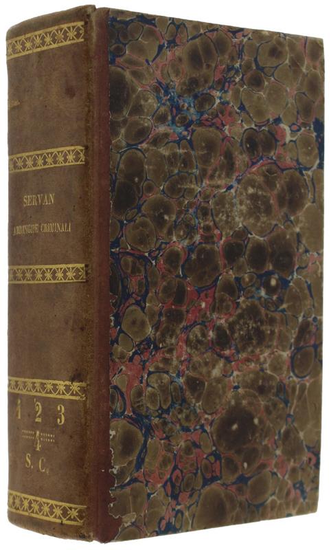 QUISTIONI DI DRITTO TRATTATE NELLE CONCLUSIONI, NE' DISCORSI ED IN ALTRI SCRITTI LEGALI. - Nicolini Niccola. - Vincenzo Mansi, - 1844 - copertina