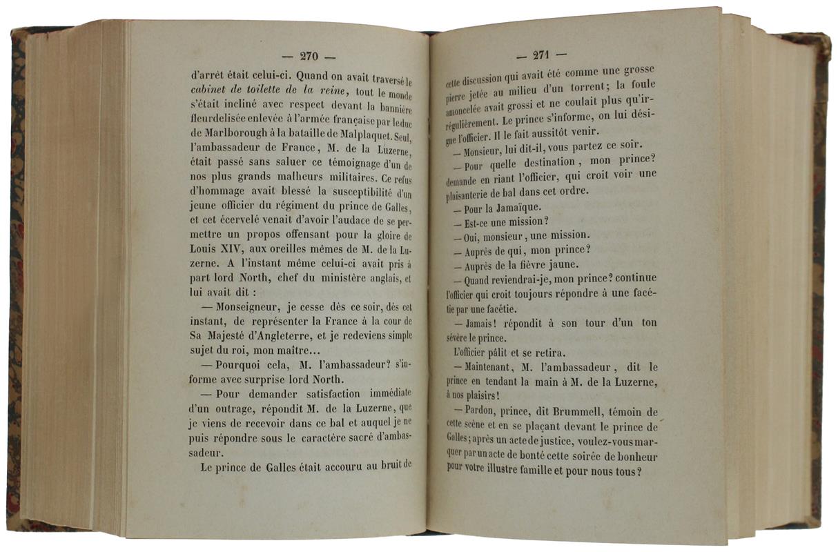 Les AVENTURES DU PRINCE DE GALLES [complet en 4 tomes] - Gozlan Léon - Meline, - 1853