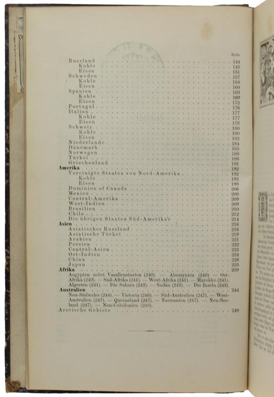 KOHLE UND EISEN IN ALLEN LÄNDERN DER ERDE (Gruppe V, Classe 43). - Pechar Johann. - Verlag von Julius Springer, Welt Ausstellung 1878 in Paris, - 1878