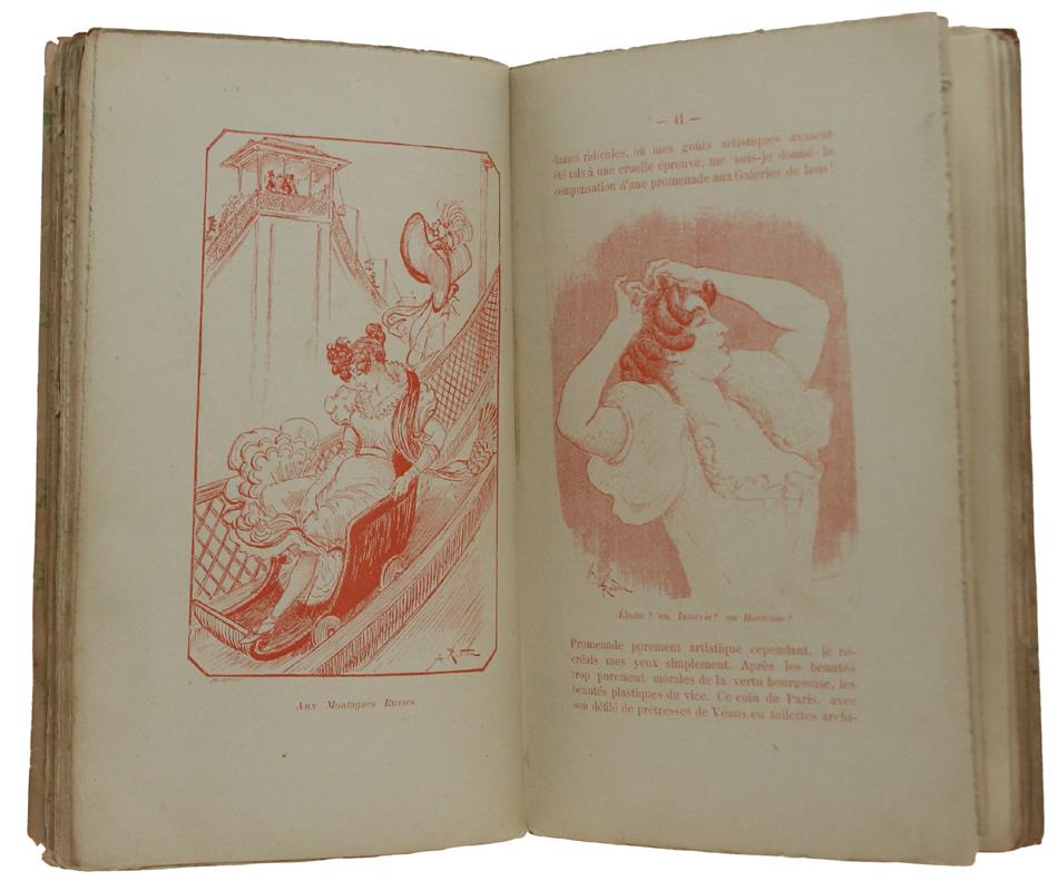 Le PORTEFEUILLE D'UN TRES VIEUX GARÇON. - Robida. - Librairie Illustrée, sans date - 1886