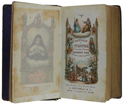 COLLANA DI PERLE [Deliziosa legatura in pelle morbida] - Pini G.D. - Stab. Arti Grafiche Bertarelli, - 1927 - copertina