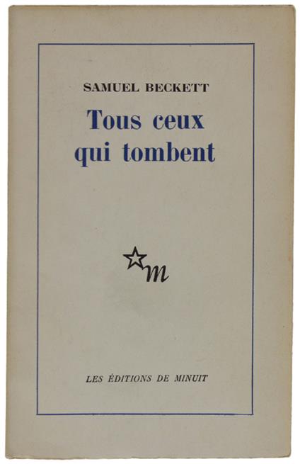 OH LES BEAUX JOURS. Pièce en deux actes [1re édition] - Beckett Samuel. - Editions de Minuit, - 1963 - copertina