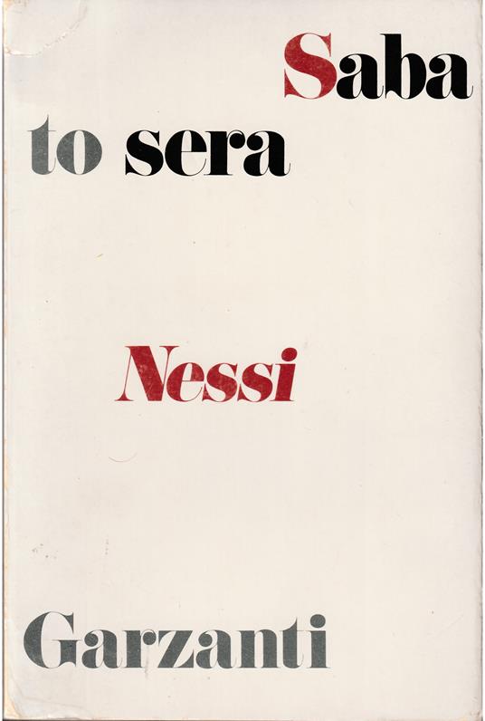 Sabato sera - Maria Teresa Messina - copertina
