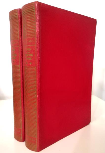 Storia della letteratura italiana - completo in 2 voll - copertina