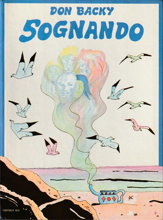 Sognando Commedia musicale a fumetti - Don Backy - copertina