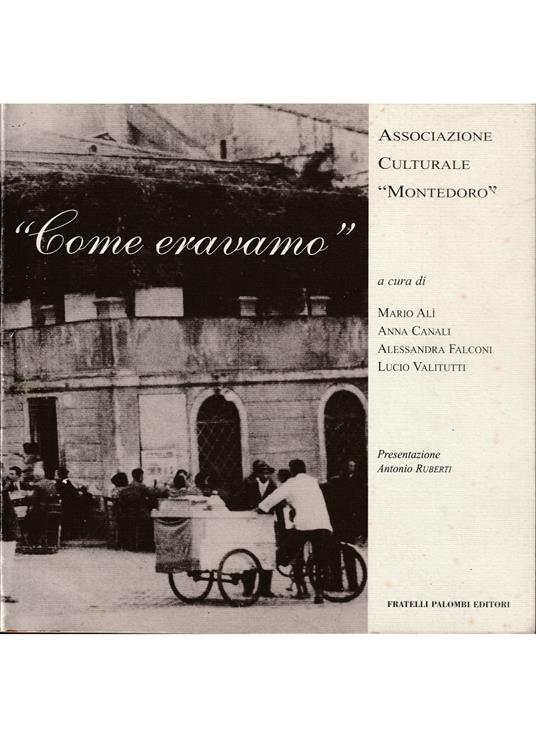 «Come eravamo» - copertina