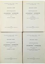 Istituzioni di geometria superiore Lezioni raccolte da Pier Vittorio Ceccherini - completo in 4 voll