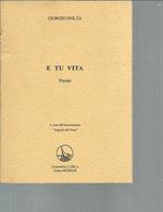 E tu vita - Poesie