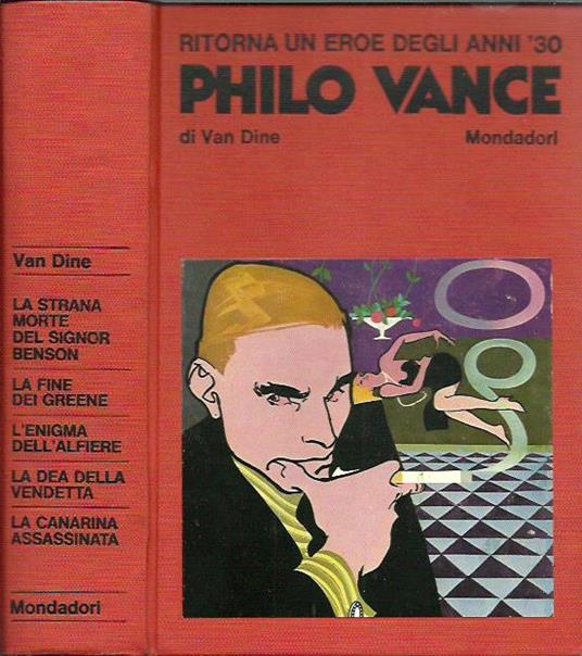 Philo Vance (vol.1) - copertina
