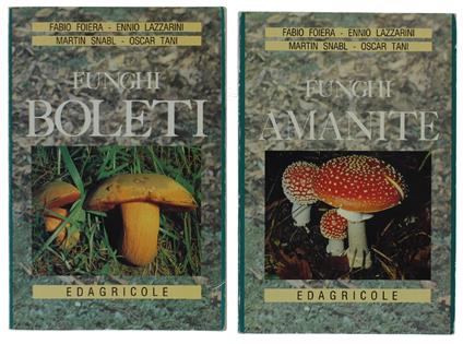 Funghi Boleti + Funghi Amanita  [2 Libri, Buono Stato] - copertina