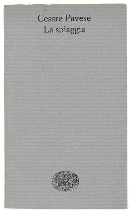 Spiaggia - Cesare Pavese - copertina