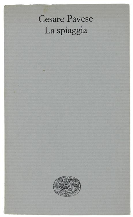 Spiaggia - Cesare Pavese - copertina