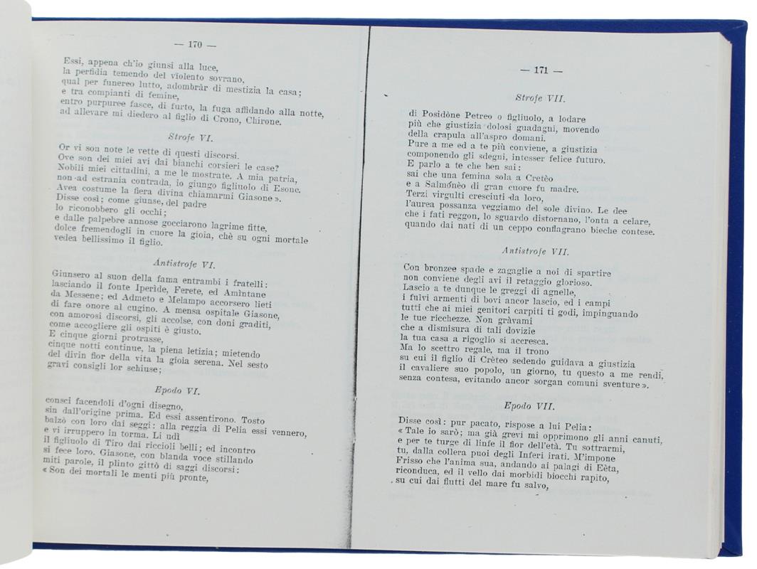 Il Libro Della Letteratura Greca. Storia Della Letteratura Greca Con Un'Antologia Delle Più Belle Pagine Di Prosa E Di Poesia Dei Maggiori Scrittori In Proprie Traduzioni. 3A. Edizione  Riveduta Con Aggiunte Di Traduzioni E Di Una Bibliografia [Fotoc