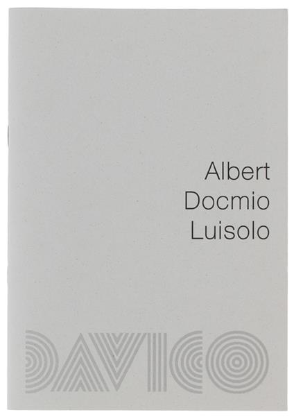 Albert - Emilio Gargioni - copertina