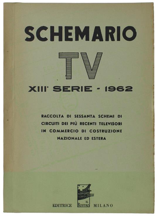 Schemario Tv - copertina