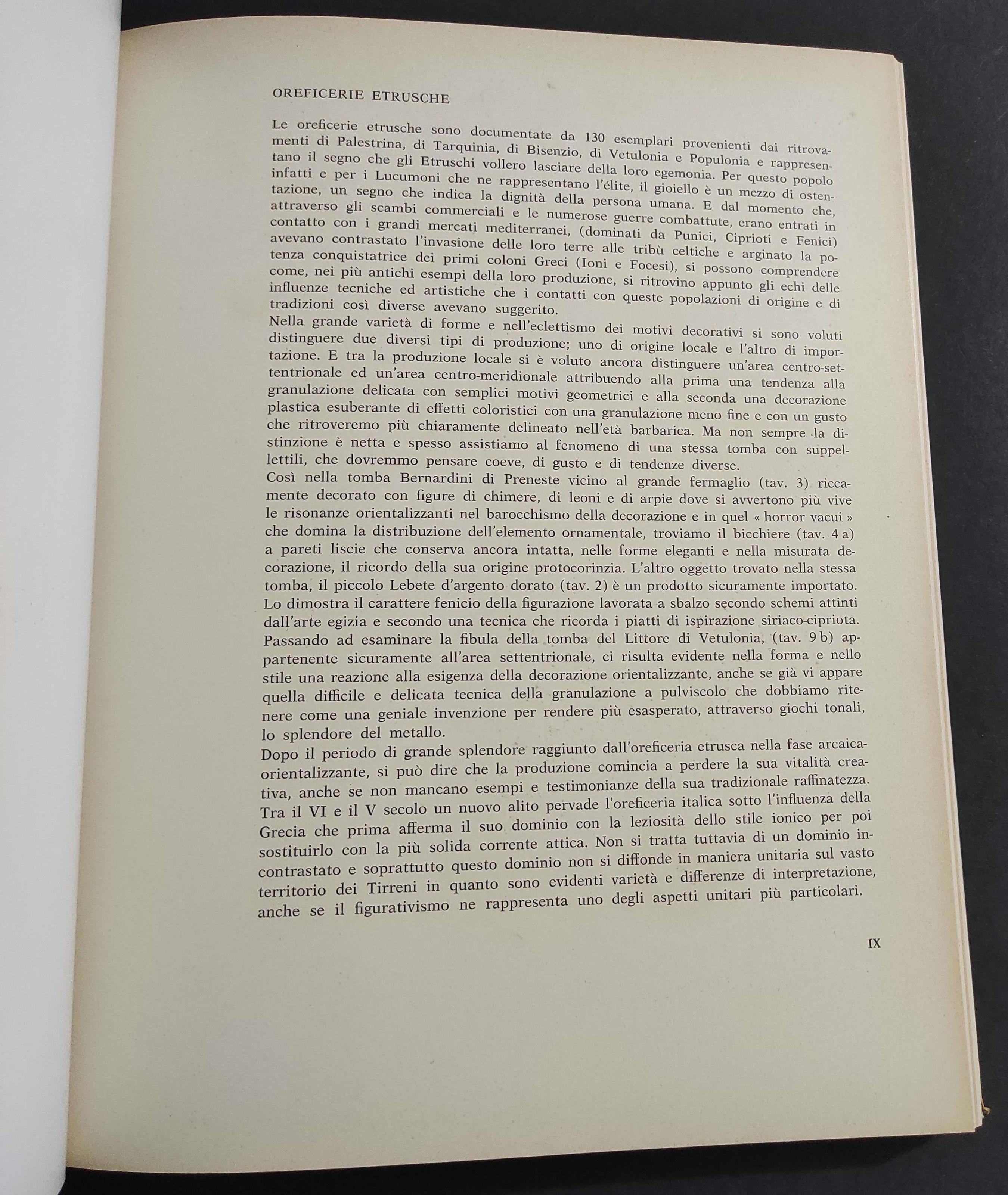 Ori e Argenti dell'Italia Antica