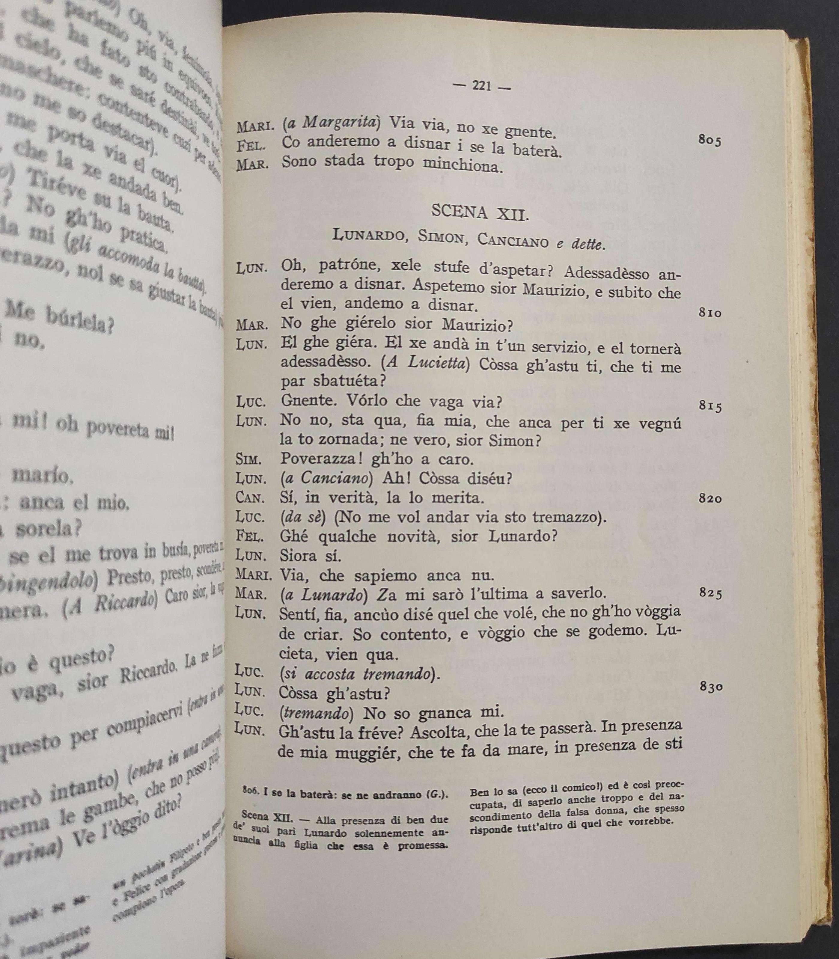 Il Teatro Italiano nel Settecento