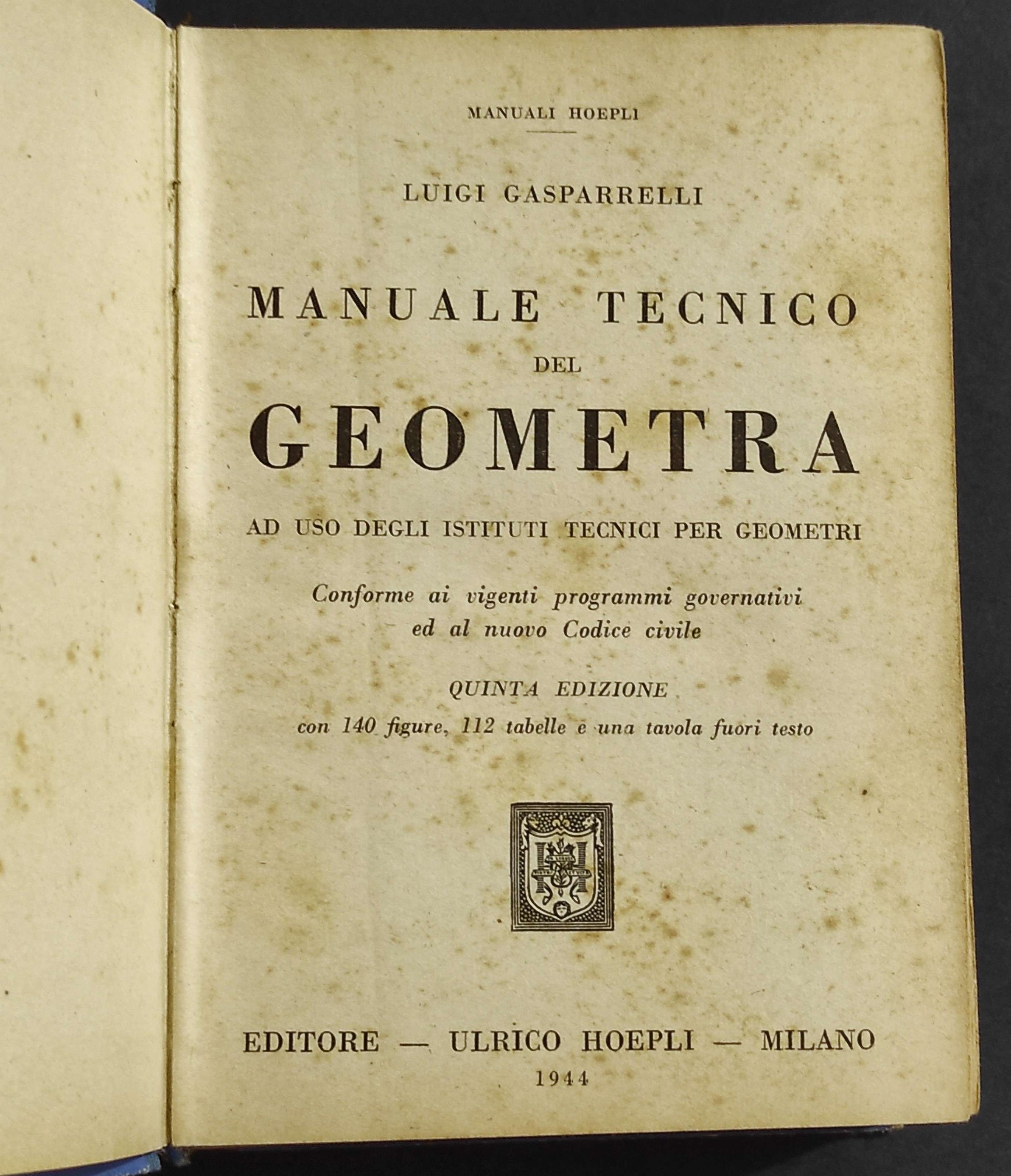 Manuale Tecnico del Geometra