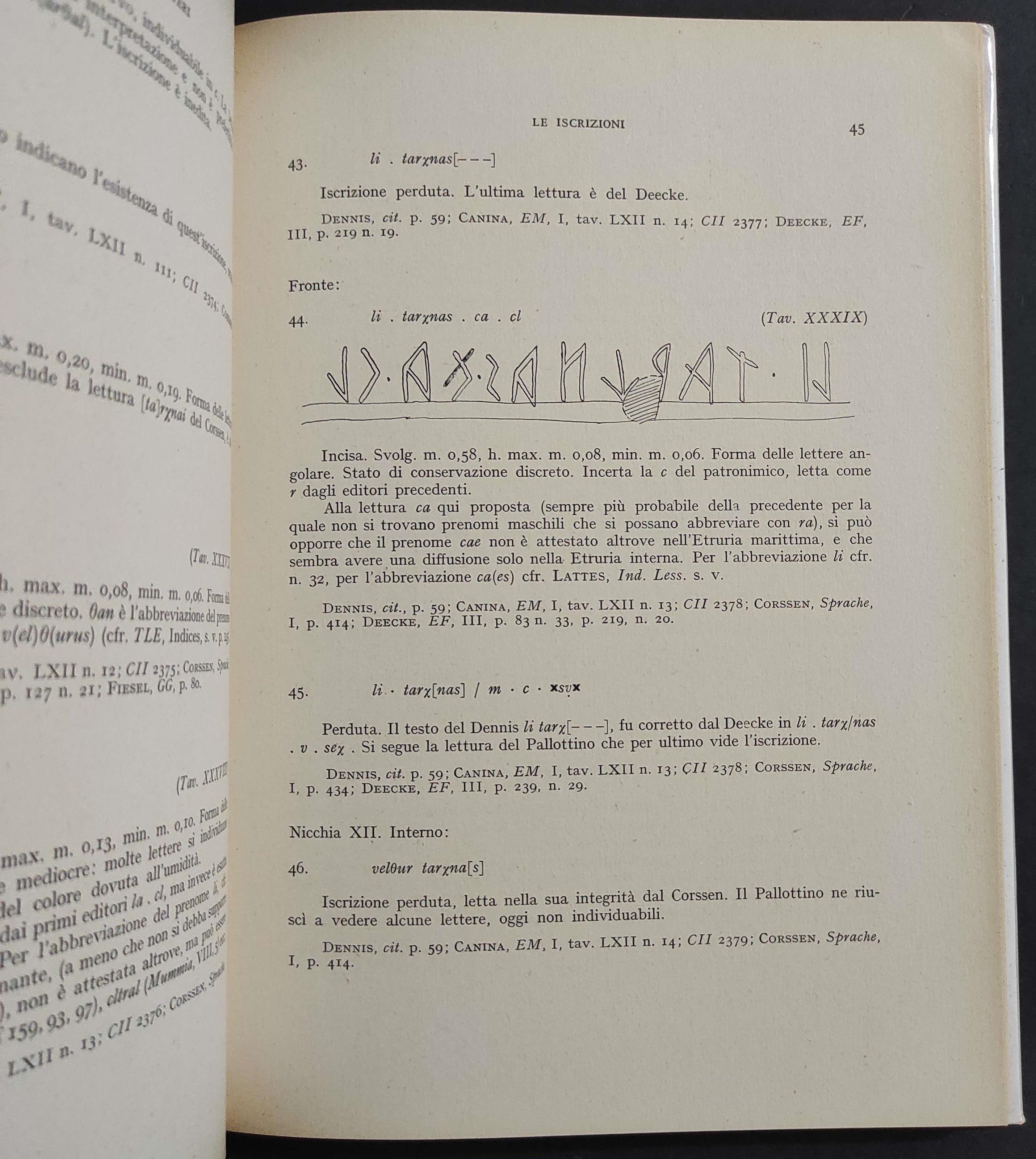 Tomba delle Iscrizioni a Cerveteri