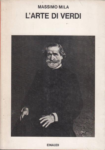 L’arte di Verdi - Massimo Mila - copertina