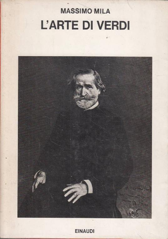 L’arte di Verdi - Massimo Mila - copertina