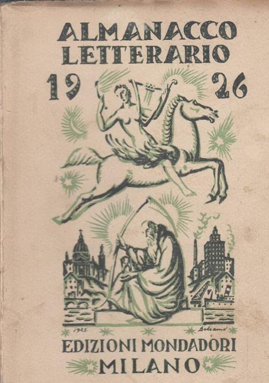 Almanacco Letterario 1926 - copertina