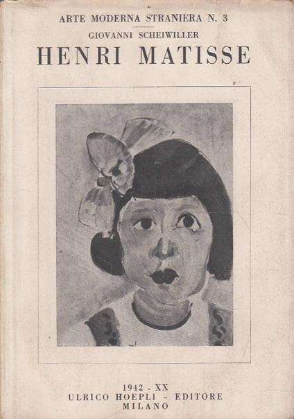 Henri Matisse - copertina