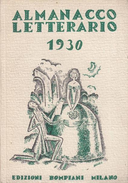Almanacco letterario 1930 - copertina