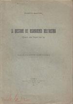 questione del risanamento dell’Austria (Quello che l’Italia non fa)