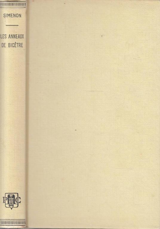 Les anneaux de Bicetre - Georges Simenon - copertina