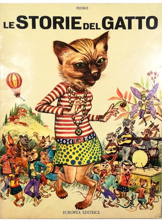 Le storie del gatto - Fedro - copertina