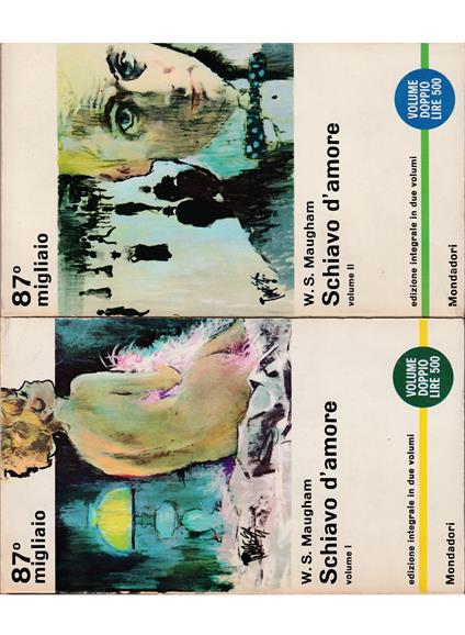 Schiavo d'amore - completo in 2 voll - W. Somerset Maugham - copertina
