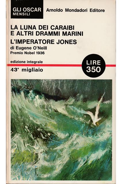 luna dei Caraibi e altri drammi marini - L'imperatore Jones - Eugene O'Neill - copertina