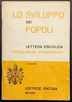 Lo sviluppo dei popoli. Lettera enciclica Populorum progressio