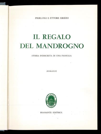 Il regalo del mandrogno - copertina