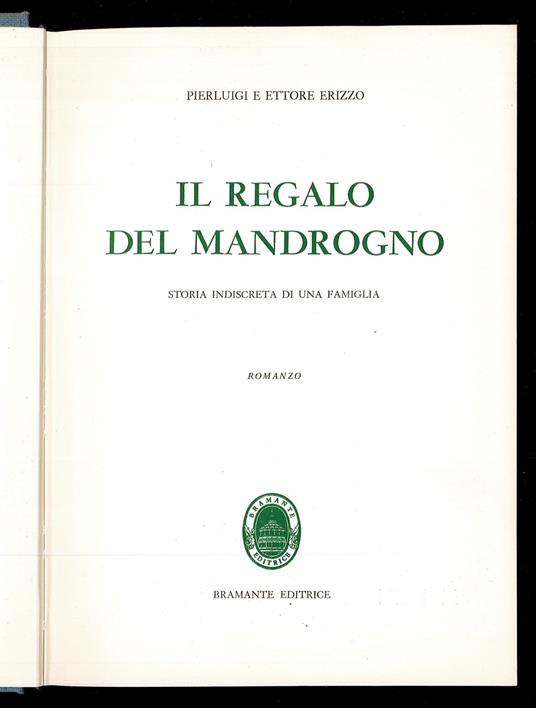 Il regalo del mandrogno - copertina