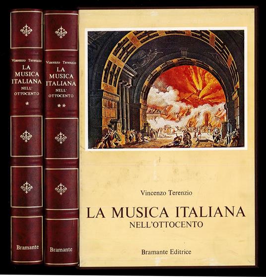musica italiana nell'Ottocento - Vincenzo Terenzio - copertina