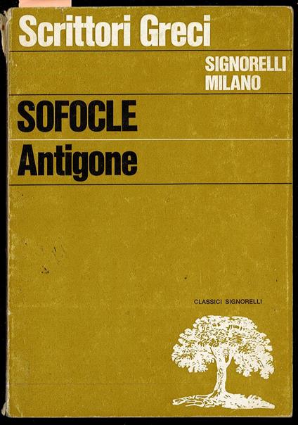 Antigone - Sofocle - copertina