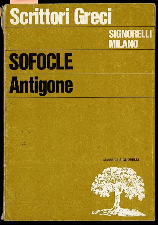 Antigone - Sofocle - copertina