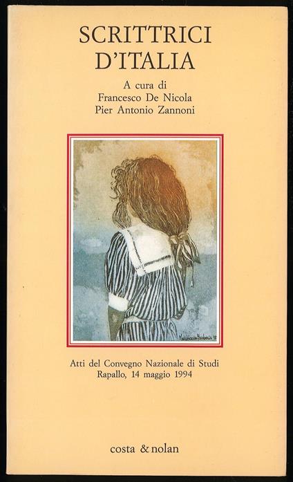 Scrittrici d'Italia - copertina