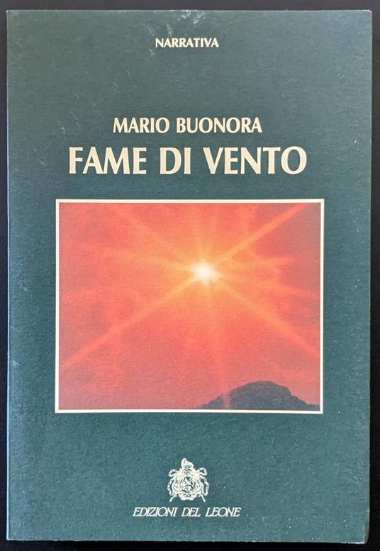 Fame di vento - Mario Buono - copertina