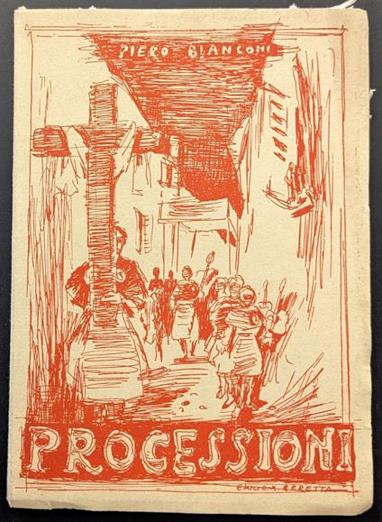 Processioni - Piero Bianconi - copertina