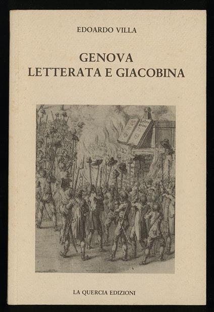 Genova letterata e giacobina - Edoardo Villa - copertina