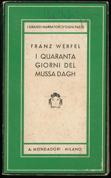 I quaranta giorni del Mussa Dagh - Franz Werfel - copertina