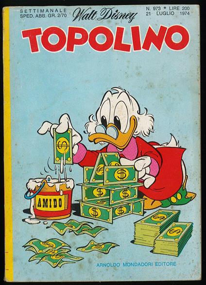 Topolino - Walt Disney - copertina