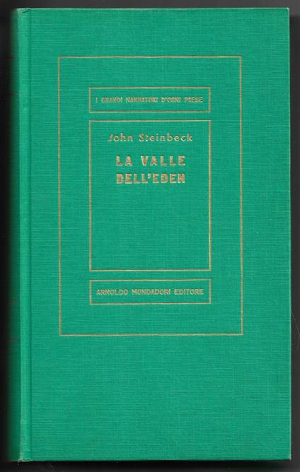 valle dell'Eden - John Steinbeck - copertina