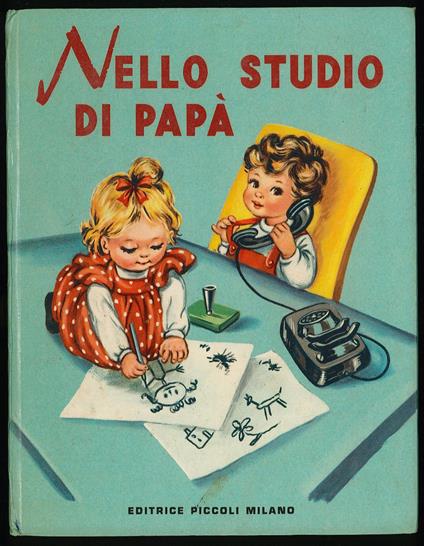 Nello studio di papa' - copertina
