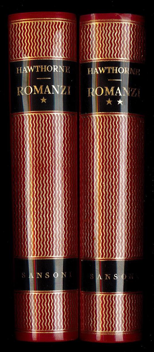 Romanzi 2 voll - Nathaniel Hawthorne - copertina