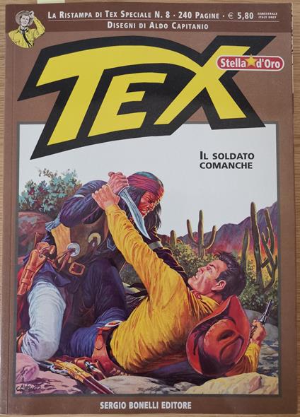 Tex. Il soldato comanche - Claudio Nizzi - copertina